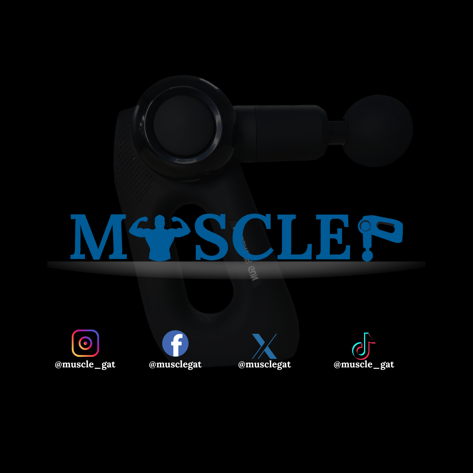 MuscleGat™ FlexPulse 4X Massage Gun